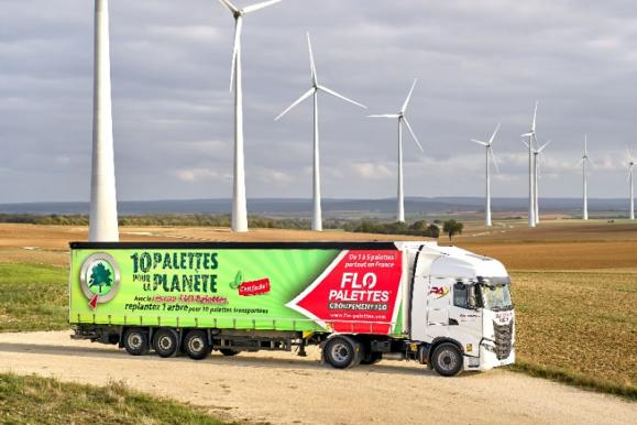 Camion moins polluant